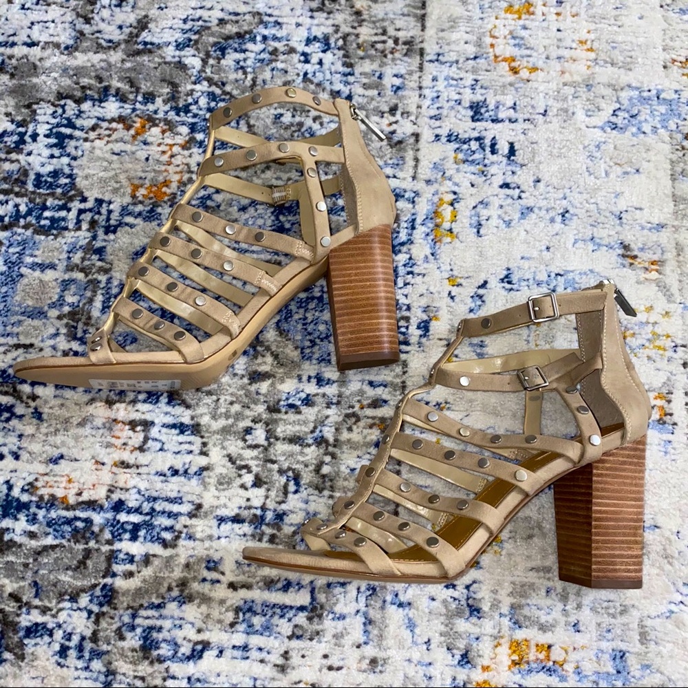 Studded heels